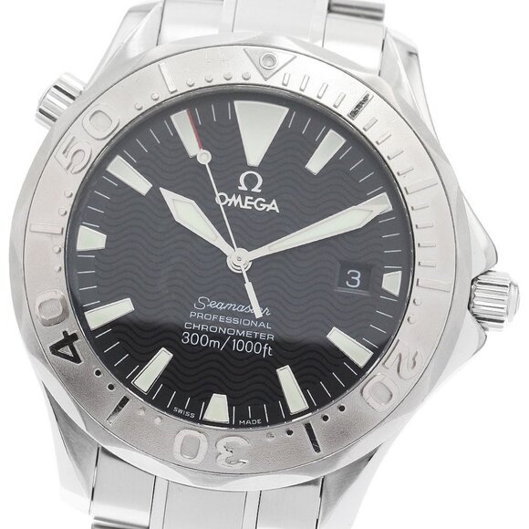 OMEGA Seamaster300 2230.50 WG bezel black Dial Automatic Men's Watch_896815 - Picture 1 of 7